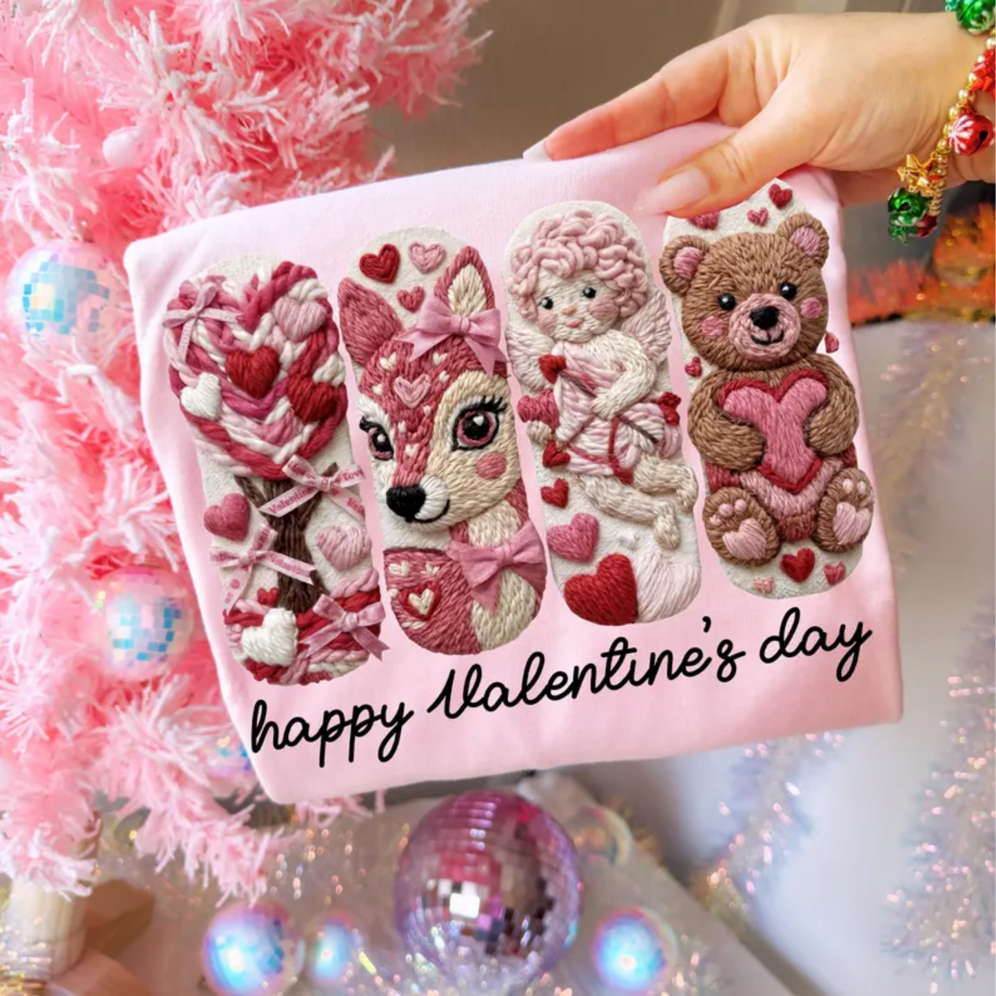 RTS HAPPY VALENTINE DAY DTF DIRECT TO FILM transfers ADULT 10X12